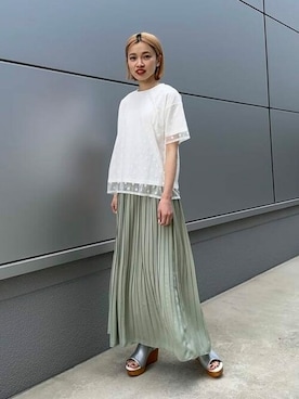 BEAMS HEART WOMENさん（レディース・158cm）の春コーディネート