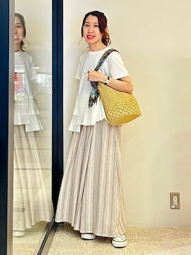 BEAMS HEART WOMENさん（レディース・155cm）の夏コーディネート