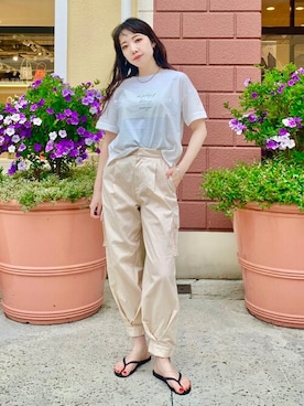 BEAMS HEART WOMENさん（レディース・163cm）の夏コーディネート