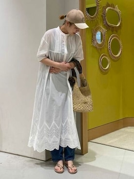 BEAMS HEART WOMENさん(レディース・168cm)の夏コーディネート