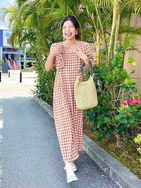 BEAMS HEART WOMENさん（レディース・172cm）の夏コーディネート