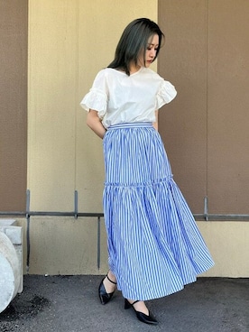 BEAMS HEART WOMENさん（レディース・164cm）の夏コーディネート