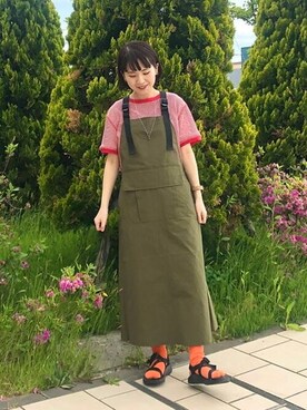 BEAMS HEART WOMENさん（レディース・154cm）の夏コーディネート