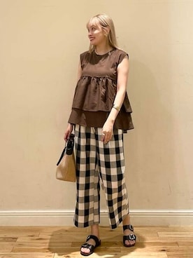 BEAMS HEART WOMENさん(レディース・165cm)の夏コーディネート