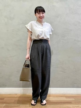 BEAMS HEART WOMENさん（レディース・153cm）の夏コーディネート