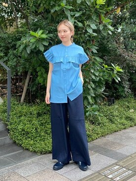 BEAMS HEART WOMENさん（レディース・158cm）の夏コーディネート