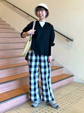 BEAMS HEART WOMENさん(レディース・158cm)の夏コーディネート