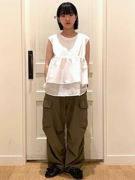 BEAMS HEART WOMENさん(レディース・156cm)の夏コーディネート