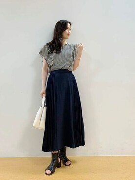 BEAMS HEART WOMENさん（レディース・163cm）の夏コーディネート