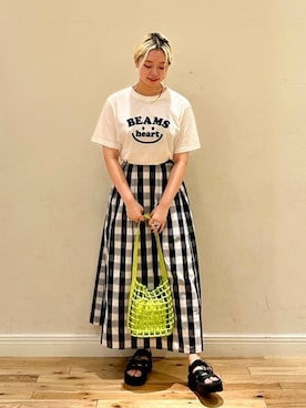 BEAMS HEART WOMENさん(レディース・168cm)の夏コーディネート
