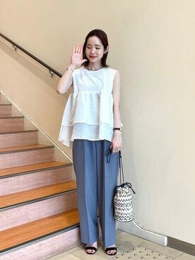 BEAMS HEART WOMENさん(レディース・157cm)の夏コーディネート