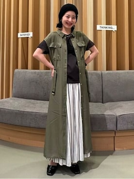 BEAMS HEART WOMENさん（レディース・154cm）の夏コーディネート