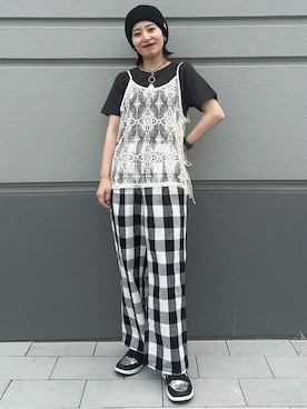 BEAMS HEART WOMENさん(レディース・154cm)の夏コーディネート