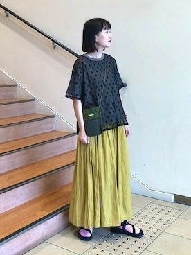 BEAMS HEART WOMENさん（レディース・154cm）の夏コーディネート