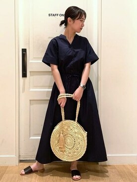 BEAMS HEART WOMENさん（レディース・156cm）の夏コーディネート