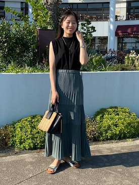 BEAMS HEART WOMENさん（レディース・156cm）の夏コーディネート