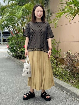 BEAMS HEART WOMENさん（レディース・153cm）の夏コーディネート