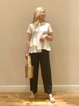 BEAMS HEART WOMENさん（レディース・168cm）の夏コーディネート