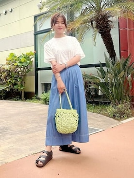 BEAMS HEART WOMENさん（レディース・157cm）の夏コーディネート