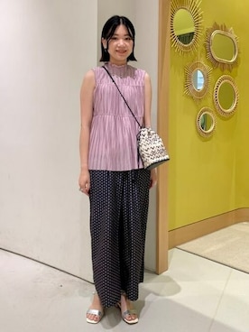 BEAMS HEART WOMENさん（レディース・167cm）の夏コーディネート