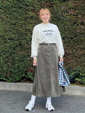 BEAMS HEART WOMENさん(レディース・165cm)の秋コーディネート