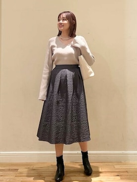 BEAMS HEART WOMENさん（レディース・165cm）の秋コーディネート