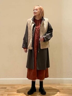 BEAMS HEART WOMENさん(レディース・165cm)の秋コーディネート