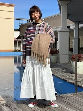 BEAMS HEART WOMENさん（レディース・158cm）の秋コーディネート