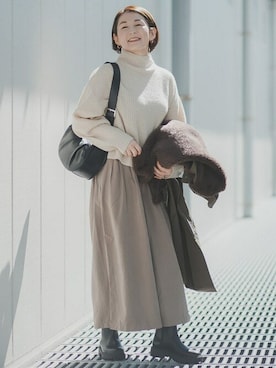 BEAMS HEART WOMENさん（レディース・163cm）の秋コーディネート