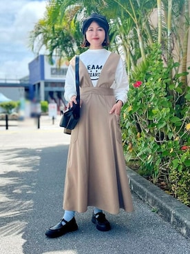 BEAMS HEART WOMENさん（レディース・157cm）の秋コーディネート