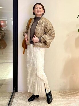 BEAMS HEART WOMENさん(レディース・163cm)の秋コーディネート