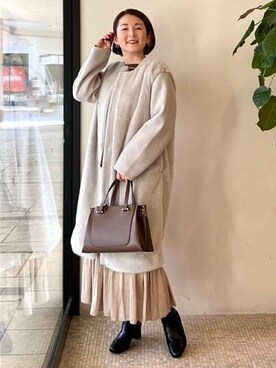BEAMS HEART WOMENさん(レディース・163cm)の秋コーディネート