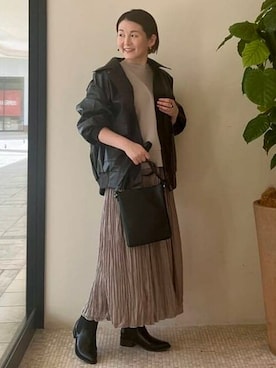 BEAMS HEART WOMENさん（レディース・163cm）の秋コーディネート