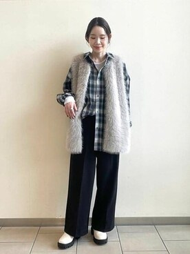 BEAMS HEART WOMENさん(レディース・157cm)の秋コーディネート