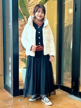 BEAMS HEART WOMENさん（レディース・157cm）の秋コーディネート