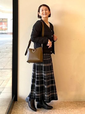 BEAMS HEART WOMENさん（レディース・163cm）の冬コーディネート