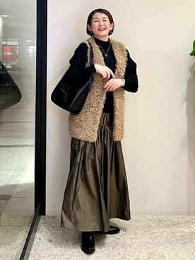 BEAMS HEART WOMENさん(レディース・163cm)の冬コーディネート