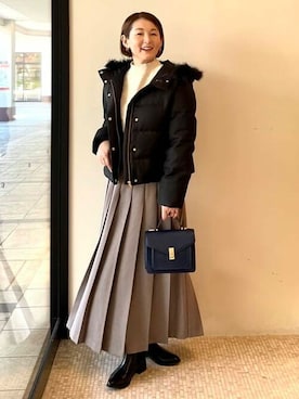 BEAMS HEART WOMENさん(レディース・163cm)の冬コーディネート