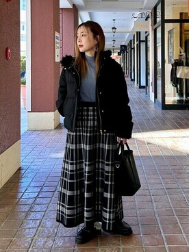 BEAMS HEART WOMENさん(レディース・153cm)の冬コーディネート