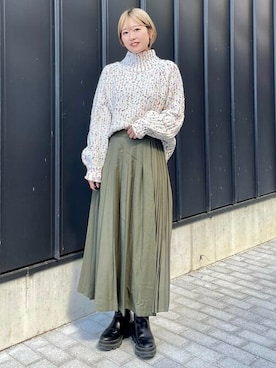 BEAMS HEART WOMENさん（レディース・157cm）の冬コーディネート