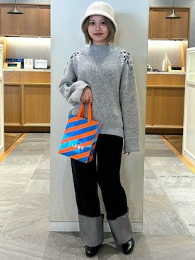 BEAMS HEART WOMENさん(レディース・153cm)の冬コーディネート