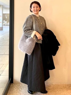 BEAMS HEART WOMENさん(レディース・163cm)の冬コーディネート