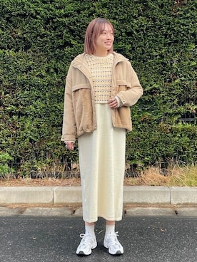 BEAMS HEART WOMENさん（レディース・165cm）の冬コーディネート