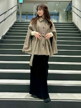 BEAMS HEART WOMENさん(レディース・159cm)の冬コーディネート