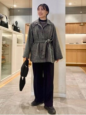 BEAMS HEART WOMENさん(レディース・164cm)の冬コーディネート