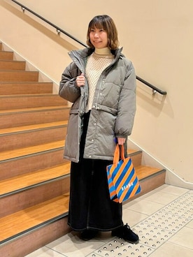 BEAMS HEART WOMENさん（レディース・158cm）の冬コーディネート