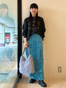 BEAMS HEART WOMENさん（レディース・159cm）の冬コーディネート