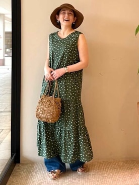 BEAMS HEART WOMENさん(レディース・163cm)の夏コーディネート