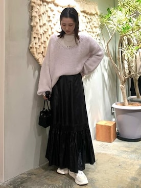 FREAK'S STORE HEAD OFFICE WOMENさん（レディース・158cm）の冬コーディネート