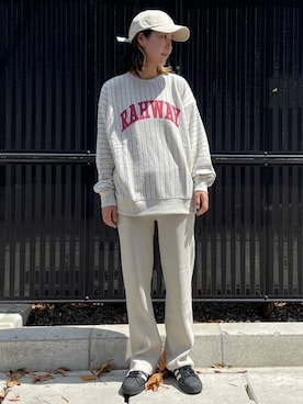 FREAK'S STORE HEAD OFFICE WOMENさん(レディース・158cm)の冬コーディネート